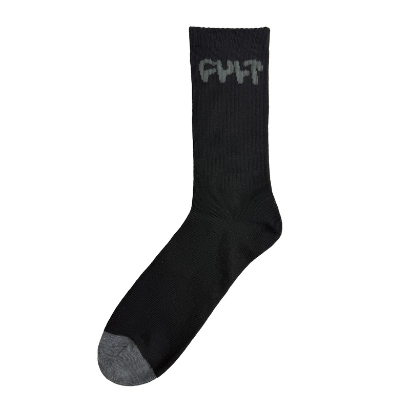 Logo Socks / black Single Pair
