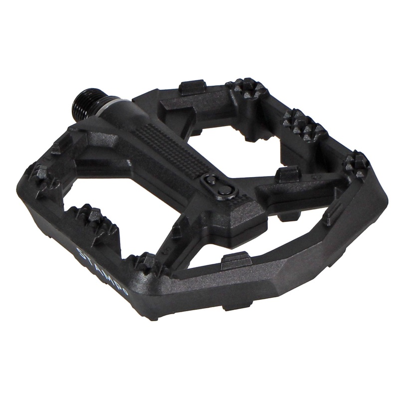 Crankbrothers Stamp 0 Pedals – Platform Aluminum 9/16″ Black Small