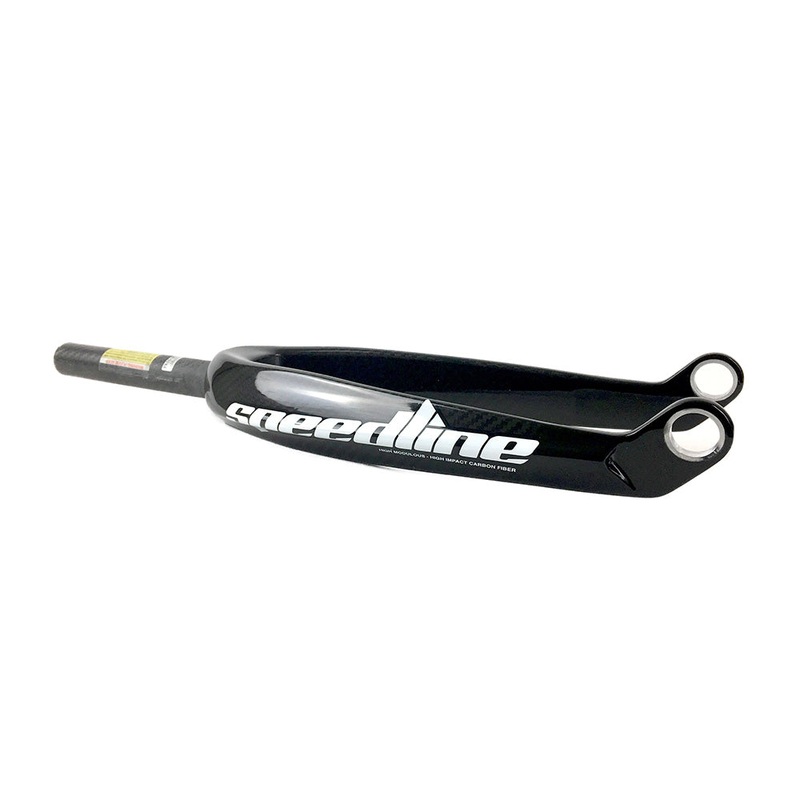 Speedline Parts | Elite Carbon Fiber BMX 20mm Pro and Pro Cruiser Race Fork – 20mm Dropouts 20″ Pro Gloss Carbon