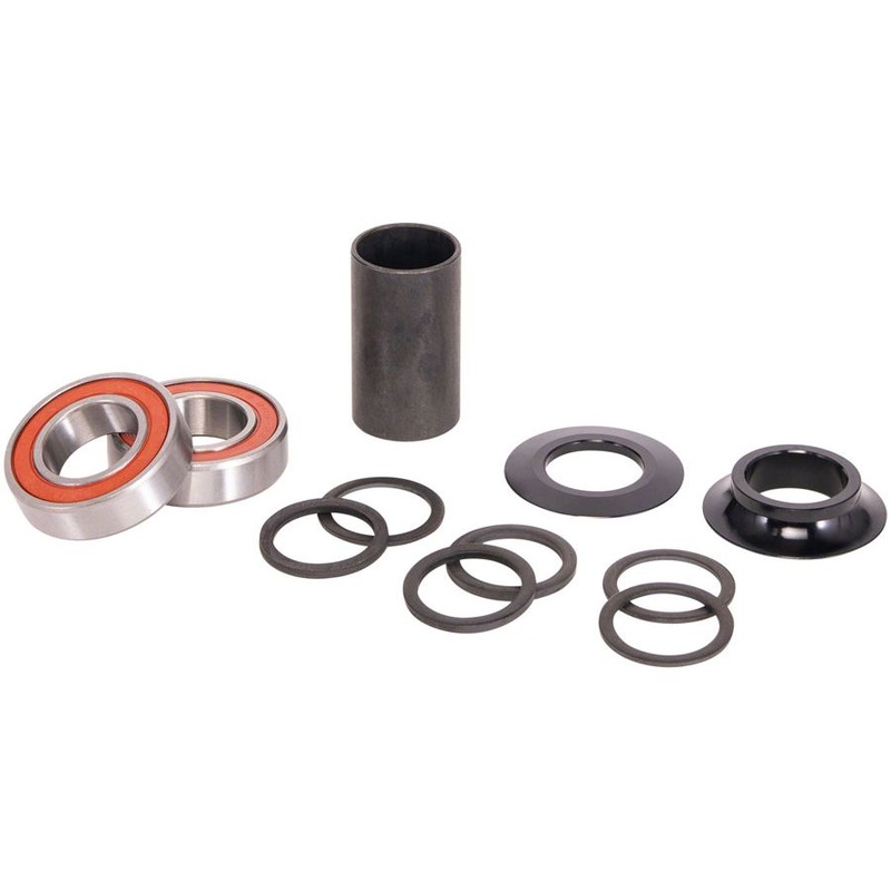 Echo Mid Bottom Bracket Set – 22mm, Black