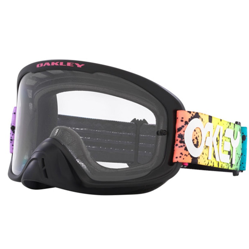 OAKLEY O-FRAME 2.0 PRO MX BLACK SPLATTER CLEAR