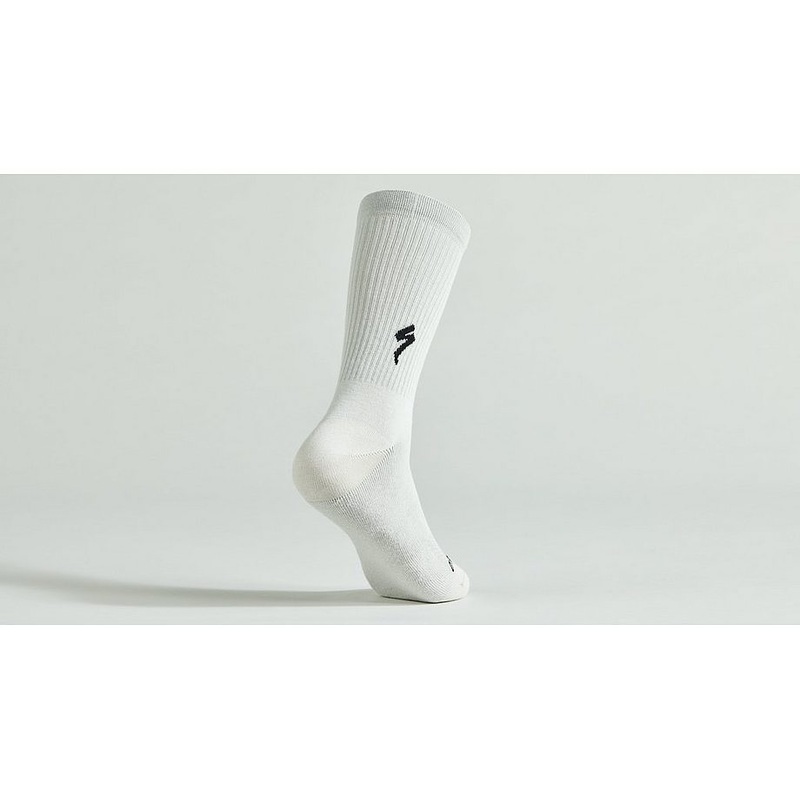 Specialized cotton tall sock dove grey m