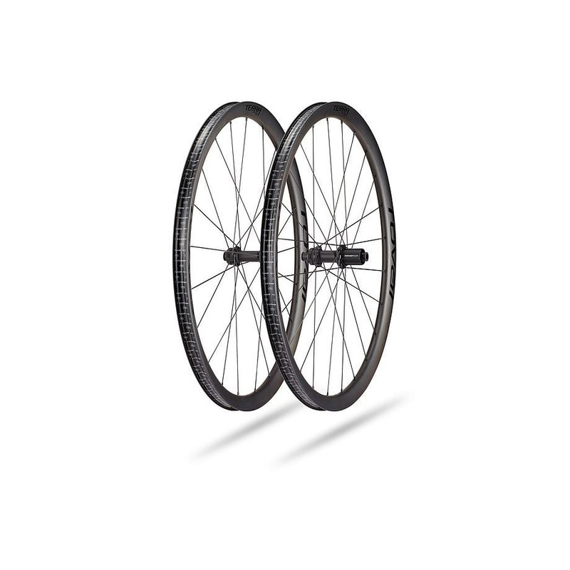 Terra CLX II Satin Carbon/Gloss Black 700c Front