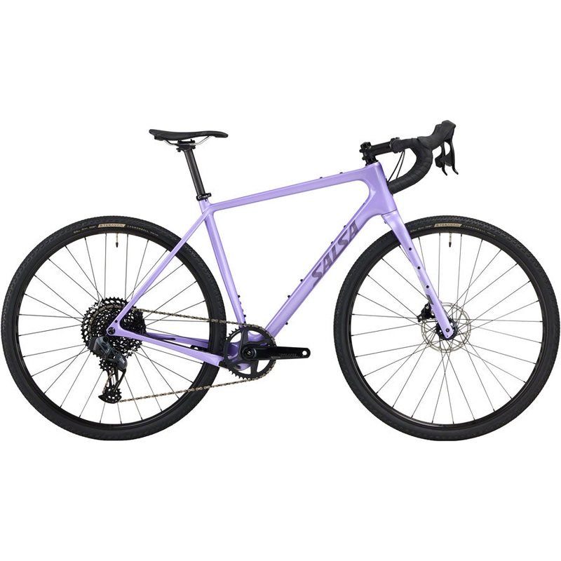 Salsa Warbird C Rival GX Eagle AXS Bike – 700c Carbon Lilac 59cm
